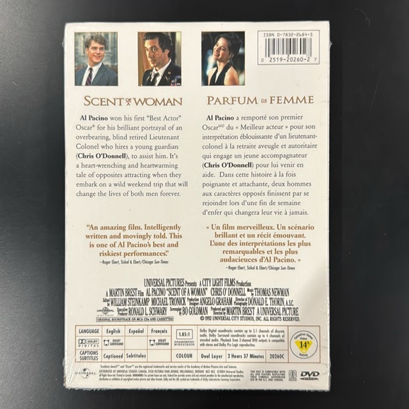 NEW: Scent of a Woman - DVD - Picture 2 of 3